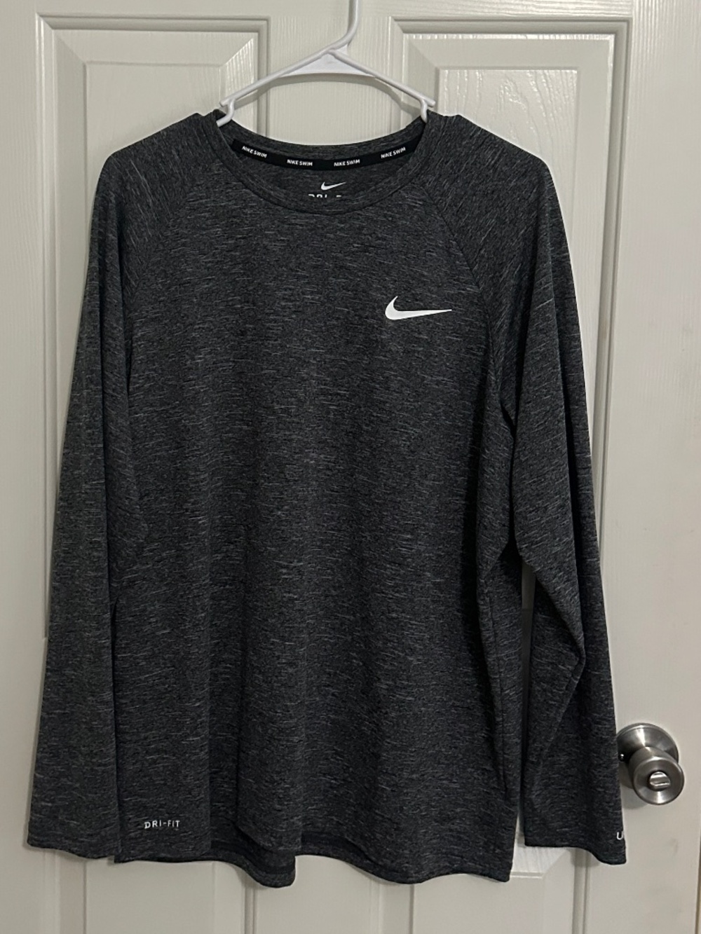 Nike Swim Long Sleeve Dri Fit Shirt - Size Large